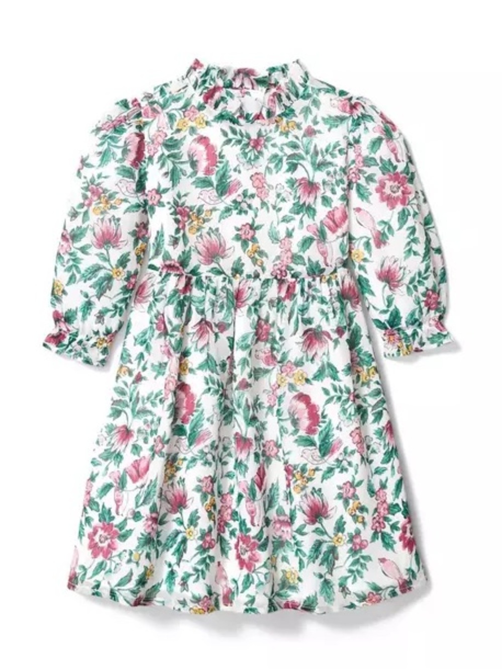 Janie & Jack collections Jet Ivory floral dress